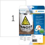 HERMA Etik. A4 Outdoor Klebefolie weiß 210x297 mm 10 St. (9500) (9500) (9500)