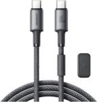 JOYROOM S-A50 USB-C apa - USB-C apa Adat és töltő kábel 1.2m - Szürke (S-A50 C C) (S-A50 C C)