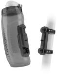 FIDLOCK Twist 590ml Kulacs tartó alappal - Átlátszó fekete (09636(TBL))