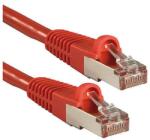Lindy 47368 hálózati kábel Vörös 10 M Cat6 S/FTP (S-STP) (47368) (47368)