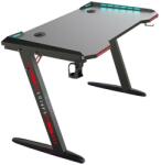 RAPTOR-GAMING GT100 Gamer asztal - Fekete (RG-GT100-RGB)