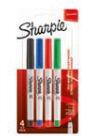 Sharpie Faserschreiber Ultra Fine EF Schw/Blau/Rot/Grün 4er Blister (1985879) (1985879) (1985879)