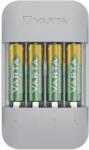 VARTA Eco Charger Pro Recycled 4x AA/AAA NiMH Akkumulátor töltő + 4db elem (4x AA - 2100mAh) (57683101121) (57683101121)