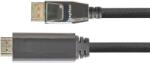 Python GC-M0217 DisplayPort 1.4 - HDMI 2.0 Kábel 2m - Fekete (GC-M0217) (GC-M0217)