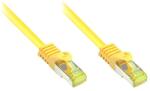 Good Connections 8070R-005Y S/FTP CAT7 RJ45 Patch kábel 0.5m - Sárga (8070R-005Y) (8070R-005Y)