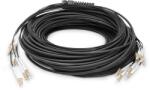 ASSMANN 75m Breakout Cable 8 Fibers Om4 Lc/upc-lc/upc Univ. Color Blk (dk-24338u075bk-bbb) (dk-24338u075bk-bbb)