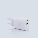 Verico Mojo 30W GaN 2 USB-s töltőkészülék 30 W 1x USB-A, 1x USB-C® Fehér Beltér (4OJ-ACEWE1-N1) (4OJ-ACEWE1-N1)