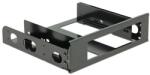 Delock 18267 5.25" - 3.5" HDD beépítő keret - Fekete (18267) (18267)