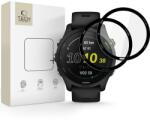 Garmin Forerunner 255 / 255 Music - okosóra flexi üvegfólia fekete kerettel (2db) - graffistore