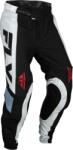 FLY Racing Pantaloni motocross FLY Racing Lite negru-alb-gri (AIM171-0158)