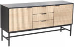 Signal Mago K1 Tölgy-Fekete Modern Komód Laminált Lappal (SIG-MAGOK1)