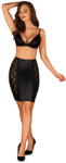 Obsessive - Blanita 2-pcs set black L/XL