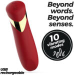 Crushious Blinders Rechargeable Vibrating Bullet Red