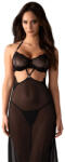 Obsessive - Iliosa Chemise & Thong Black L/XL