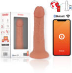 Oninder - Large Bogotá Vibrator Dildo 9 Speeds Natural 22 Cm -o- 4.5 Cm - Free App