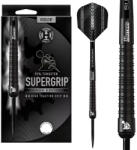Harrows DART SZETT STEEL HARROWS SUPERGRIP BLACK EDITION 25G, 90% WOLFRAM gravírozott