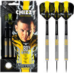 Harrows Dart szett Harrows steel 24g, Chizzy 80% gravírozással