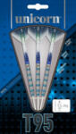 Unicorn Dart szett Unicorn steel 21g, T95 CORE XL BLUE 95% wolfram gravírozással