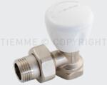 Tiemme radiátorszelep sarok 1/2" (3260038) (3260038)