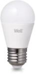 Well Bec led G45 E27 8W 230V lumina rece 4000K 880lm Well (LEDLN-G458E27-E-WL)