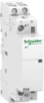 SCHNEIDER Contactor modular, Ict 20A, 2ND, 2 contacte normal deschise, Bobina 230/240V 50Hz, Schneider, A9C22722 (A9C22722)