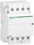 SCHNEIDER Contactor modular, Ict 63A, 4ND, 4 contacte normal deschise, Bobina 220/240V 50Hz, Schneider, A9C20864 (A9C20864)