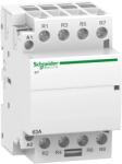 SCHNEIDER Contactor modular, Ict 63A, 4Ni, 4 contacte normal inchise, Bobina 24V 50Hz, Schneider, A9C20167 (A9C20167)