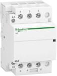 SCHNEIDER Contactor modular, Ict, 3 Poli, 3ND, 3 contacte normal deschise, 40A, Bobina 220, 240 V C. A. , Schneider, A9C20843 (A9C20843)