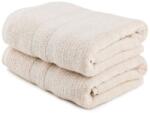 Hobby Home® Set 2 prosoape bambus si bumbac 50x90cm, Hobby Home, Ayliz Cappuccino Prosop