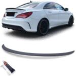  Mercedes Benz C117 CLA-osztály 2013-2019 AMG stílusú lakkozott fekete csomagtartó spoiler