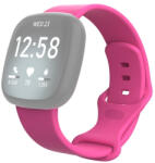  BUTTERFLY szilikon szíj Fitbit Versa 3 / Fitbit Sense rózsaszínhez