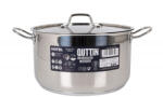Quttin Cratita inox cu capac, 9.5 litri, model Hotel (AVIND247)