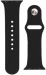 Hurtel APS szilikon csereszíj Apple Watch 9 / 8 / 7 / 6 / 5 / 4 / 3 / 2 / SE (41 / 40 / 38mm) fekete