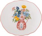 Bloomingville Farfurie pentru micul dejun Dorothy 20 cm alb-roșu (82061691)