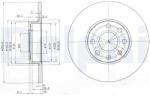 DELPHI Disc frana DELPHI BG3402 (BG3402) - fixbox