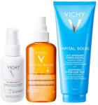 Vichy - Pachet Vichy Capital Soleil - Fluid protectie solara UV-Age Daily SPF 50+, 40 ml + Apa solara protectoare SPF 50 cu beta-caroten, 200 ml + Lapte after sun calmant, 300 ml