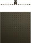 TRES Selection cap de duș 30x30 cm pătrat negru 134315012KMB (134315012KMB)
