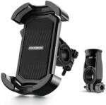 ROCKBROS 25210032001 biciklis mobiltelefon tartó a kormányhoz - fekete