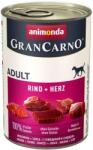 Animonda GranCarno Adult conservă cu vită și inimă (24 x 400 g) 9.6 kg