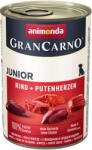 Animonda GranCarno Junior conservă cu vită carne și inimă de curcan (6 x 400 g) 2.4 kg