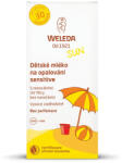 Weleda Gyermek Naptej SPF30 Sensitive 150ml - Illatmentes, Érzékeny Bőrre, Természetes UV Védelem