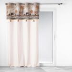douceur d'intérieur Draperie maro-în culoare naturală din bumbac 140x240 cm Kenya Lodge - douceur d'intérieur