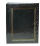 P&O Egyszínű kisméretű bedugós fényképalbum - 36 db 10x15 cm - fekete (DPH4636G-CLASSIC-FEKETE)