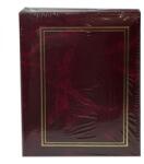 P&O Egyszínű kisméretű bedugós fényképalbum - 36 db 10x15 cm - burgundi vörös (DPH4636G-CLASSIC-PIROS)