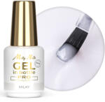  HEMA Mentes Ecsetes Építő Gél - Milky 15g