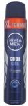 Nivea men 250ml cool kick deodorant spray 48h kick of freshness