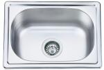 Inter Ceramic Кухненска мивка от неръждаема стомана, единична, без отцедник (ICK Singel Sink - Select) Мивка за вграждане