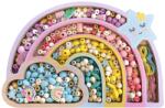 Sycomore Mărgele din lemn pastelate - Curcubeu 330 buc (SYC_CRE3287)