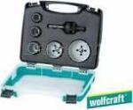 wolfcraft Koronafúró készlet, lyukfűrész készlet Wolfcraft 3498000 (WF3498000) (WF3498000)