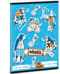 Ars Una Ars Una: Wheelz kék színű 3. osztályos vonalas füzet 32 lapos A/5